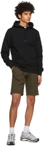 C.P. Company Green Light Fleece Cargo Shorts