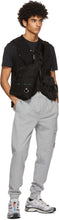 C.P. Company Grey Fleece Diagonal Raised Lounge Pants