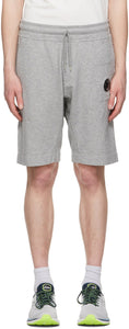 C.P. Company Grey Garment-Dyed Shorts - C.p. Société grise shorts teints de vêtement - ...의 회사 회색 의류 염색 반바지
