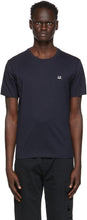C.P. Company Navy 30/1 Jersey Logo T-Shirt - C.p. Société Navy 30/1 Jersey Logo T-shirt - ...의 회사 해군 30/1 저지 로고 티셔츠