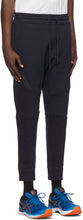 C.P. Company Navy Diagonal Raised Utility Lounge Pants