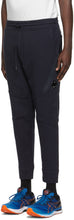 C.P. Company Navy Diagonal Raised Utility Lounge Pants