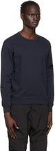 C.P. Company Navy Garment-Dyed Sweatshirt