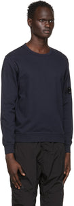 C.P. Company Navy Garment-Dyed Sweatshirt