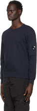 C.P. Company Navy Garment-Dyed Sweatshirt