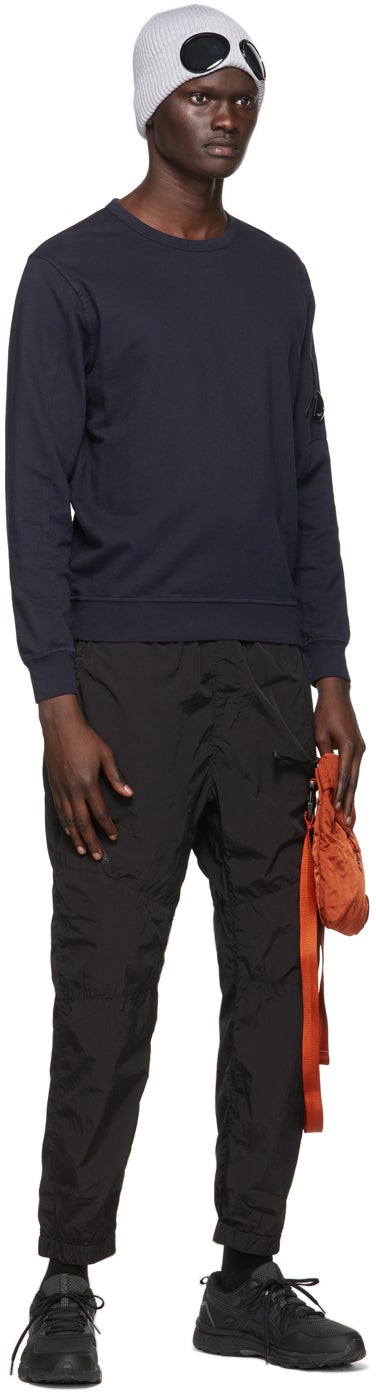 C.P. Company Navy Garment-Dyed Sweatshirt