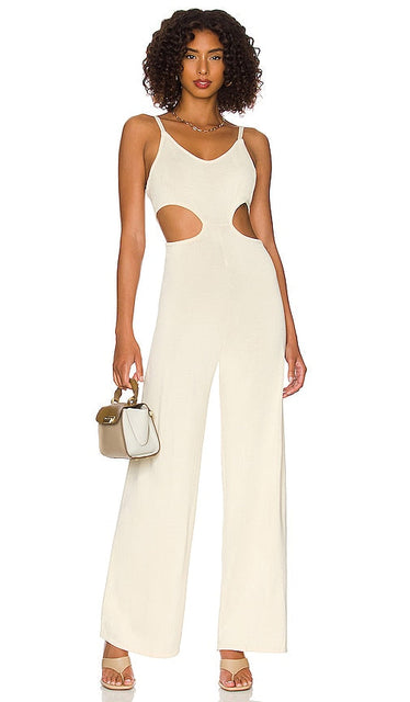 Callahan Phoebe Jumpsuit in Cream Callahan Phoebe Jumps combinaison en crème 卡拉汉·菲比（Callahan Phoebe）