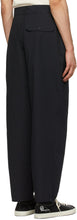 Camiel Fortgens Black Casual Pleated Suit Trousers