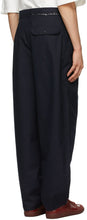 Camiel Fortgens SSENSE Exclusive Navy Suit Trousers