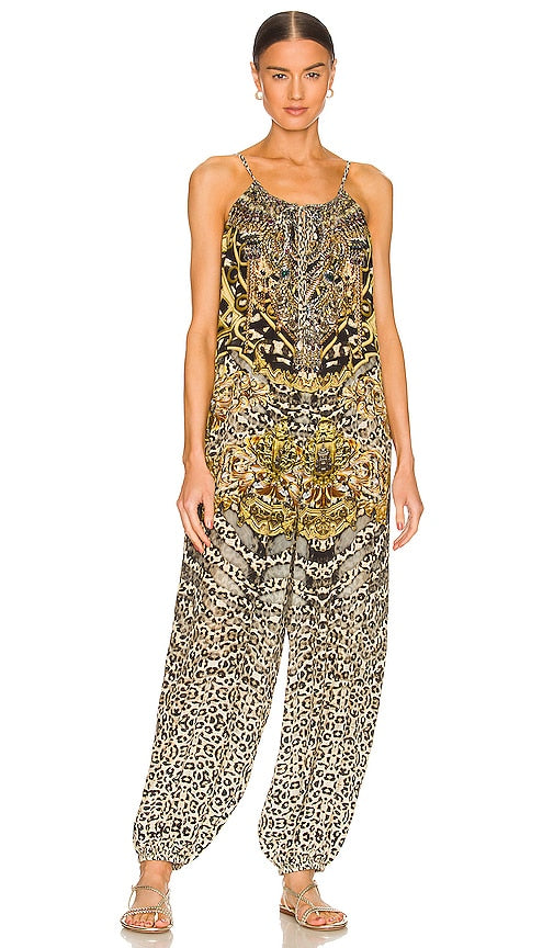 Camilla Balloon Jumpsuit in Black Camilla Balloon Suit en noir 卡米拉气球连身裤黑色