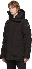 Canada Goose Black Down 'Black Label' Wedgemount Parka