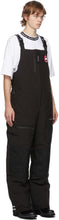 Canada Goose Black Down Tundra Bib Overalls