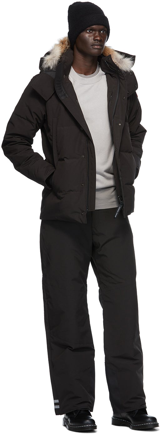 Canada Goose Black Down Tundra Pants