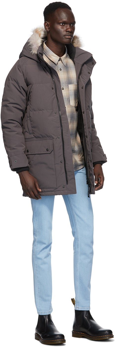 Canada Goose Grey Down Emory Parka