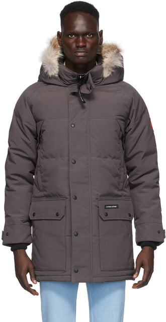 Canada Goose Grey Down Emory Parka - Canada Goose Gray Down Emory Parka - 캐나다 거위 회색으로 이메일 파카