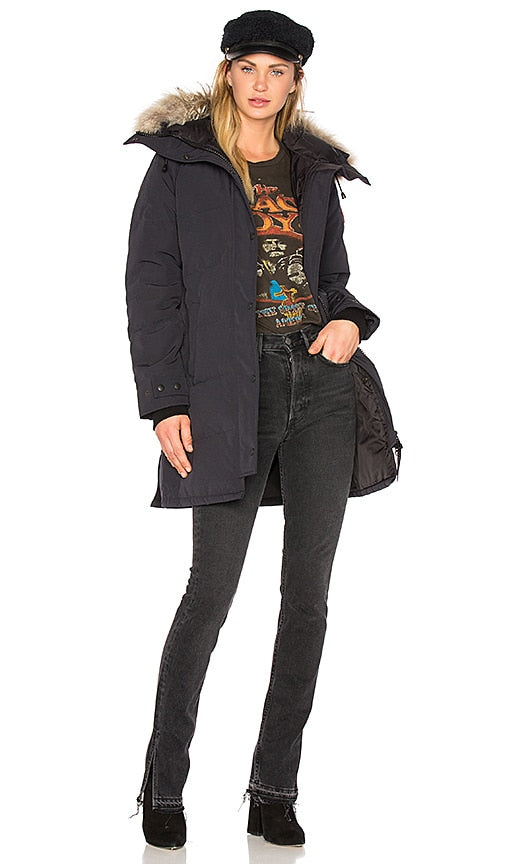 Canada Goose Shelburne Parka in Navy Parka Shelburne de Canada Goose dans la Marine 海军的加拿大鹅Shelburne Parka