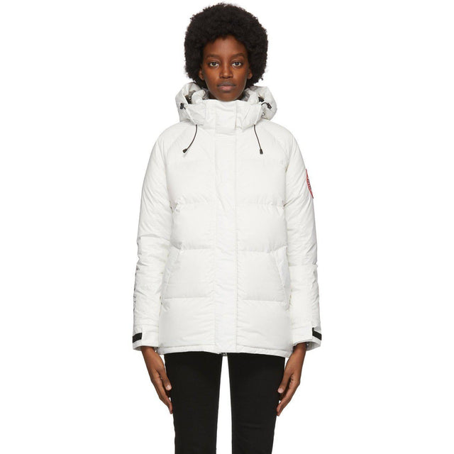 Canada Goose White Down Approach Jacket