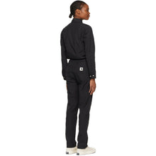 Carhartt Work In Progress Black Boiler Jumpsuit