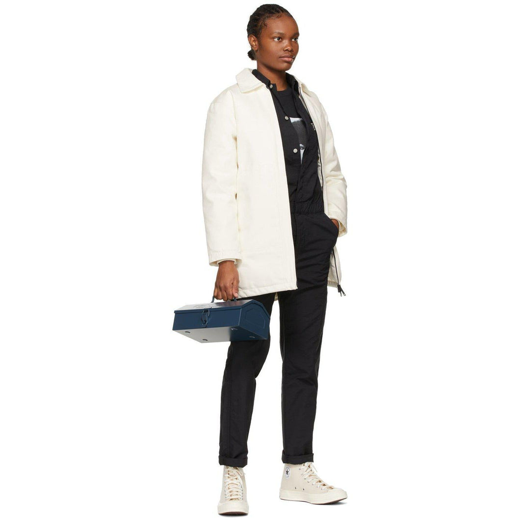 Carhartt Work In Progress Black Boiler Jumpsuit - Carhart Travail en cours Combinaison de chaudière noire - Carhartt 진행중인 블랙 보일러 점프 수트