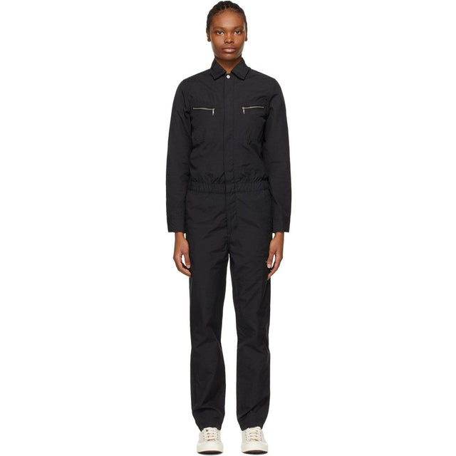 Carhartt Work In Progress Black Boiler Jumpsuit