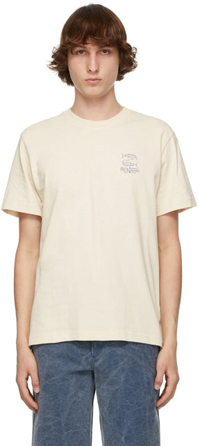 Carne Bollente Beige 'Pisces' T-Shirt - T-shirt CARNE BOLLENTE BEIGE 'PISCES' - Carne Bollente Beige 'Pisces'티셔츠