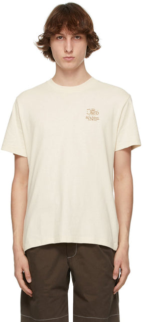 Carne Bollente Beige 'Scorpio' T-Shirt - T-shirt de Carne Bollente Beige 'Scorpio' - Carne Bollente Beige 'Scorpio'티셔츠