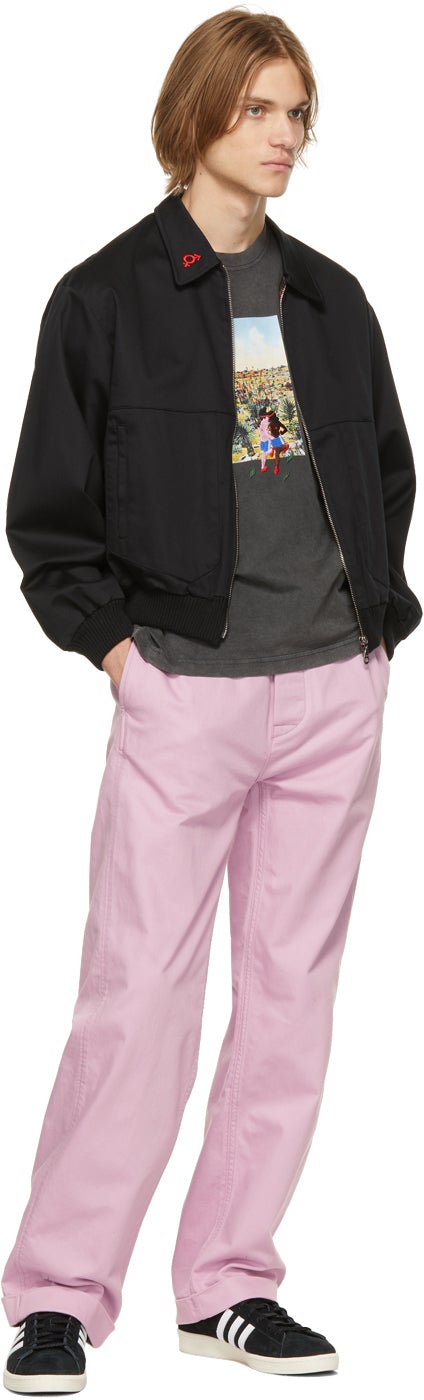 Carne Bollente Black Organic Cotton Boldfinger T-Shirt