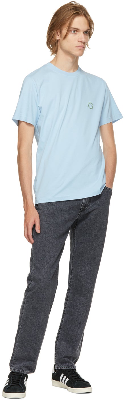 Carne Bollente Blue Organic Cotton 'Have A Fruit' T-Shirt