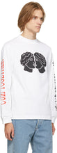 Carne Bollente White Organic Cotton Juranal Park Long Sleeve T-Shirt