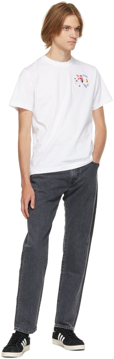 Carne Bollente White Organic Cotton Wimbledong T-Shirt