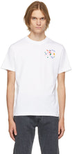 Carne Bollente White Organic Cotton Wimbledong T-Shirt - T-shirt de coton biologique biologique de Carne Bollente White - Carne Bollente 화이트 유기농면 윔블던 티셔츠