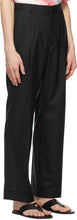 Casablanca Black Pleated Rio Trousers