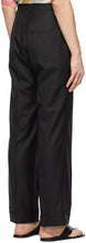 Casablanca Black Pleated Rio Trousers