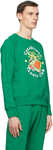 Casablanca Green Tennis Club Island Sweatshirt