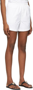 Casablanca White Logo Swim Shorts