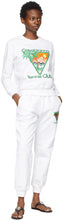 Casablanca White 'Tennis Club' Sweatshirt