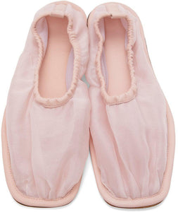 Cecilie Bahnsen Pink HEREU Edition Hyacinth Ballerina Flats