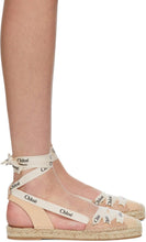 ChloÃ© Beige Lace-Up Lauren Espadrilles - ChloÃ © Beige Lace-up Lauren Espadrilles - ChloÃ © 베이지 레이스 업 Lauren Espadrilles.