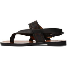 ChloÃ© Black Demi Flat Sandals