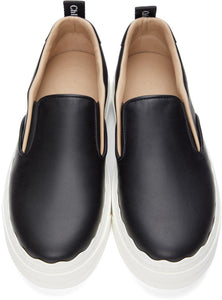 ChloÃ© Black Lauren Slip-On Sneakers