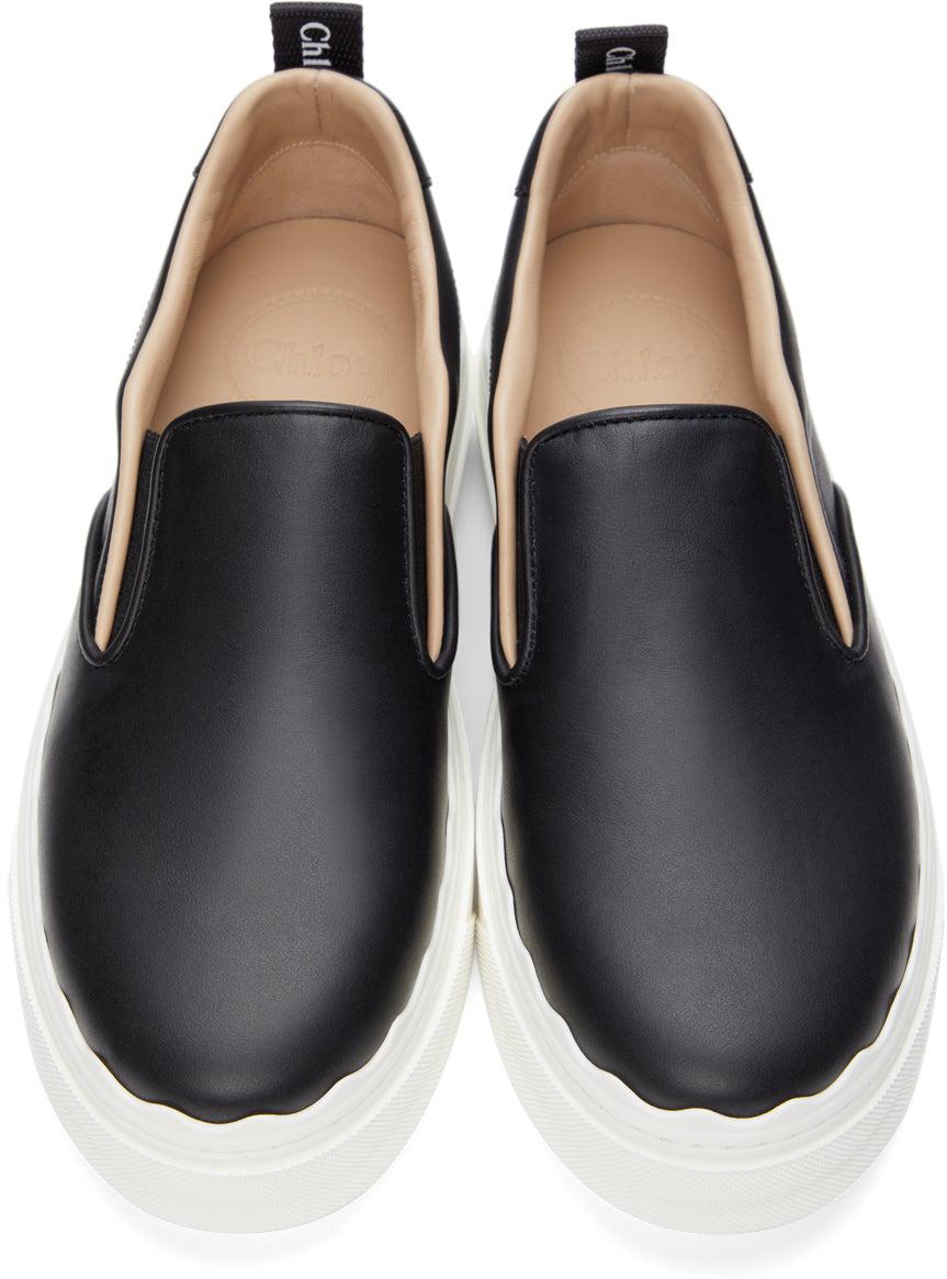 ChloÃ© Black Lauren Slip-On Sneakers