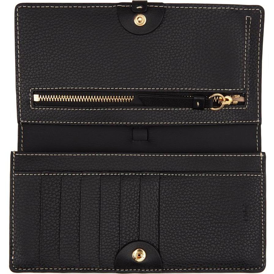 ChloÃ© Black Long Darryl Wallet