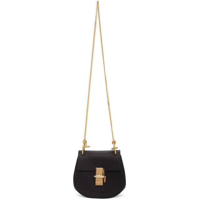 ChloÃ© Black Mini Drew Bag - ChloÃ © Black Mini Drew Sac - Chloé © Black Mini Drew Bag.