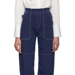 ChloÃ© Blue Light Denim Boyfriend Jeans