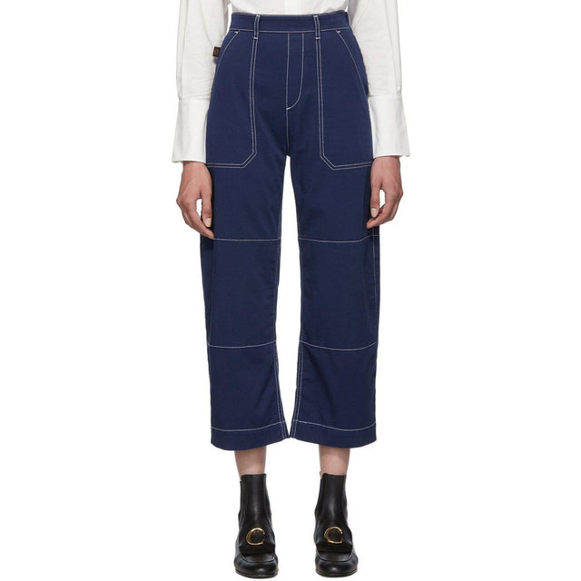 ChloÃ© Blue Light Denim Boyfriend Jeans