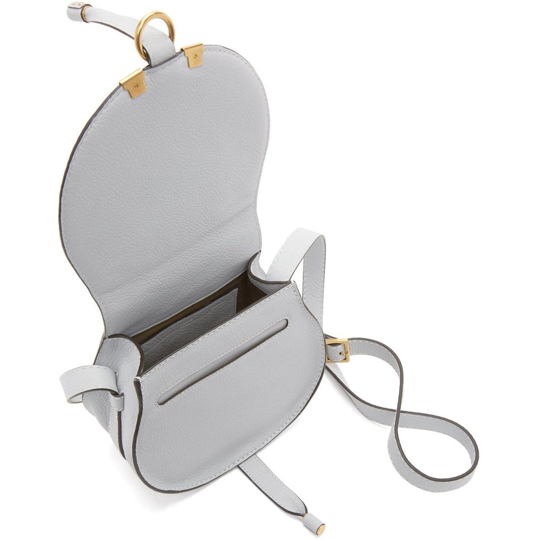 ChloÃ© Blue Mini Marcie Saddle Bag