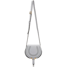 ChloÃ© Blue Mini Marcie Saddle Bag - Sac à selle Mini Marcie Chloé Blue - ChloÃ © Blue Mini Marcie Saddle Bag.