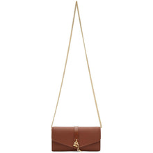 ChloÃ© Brown Aby Chain Wallet Bag