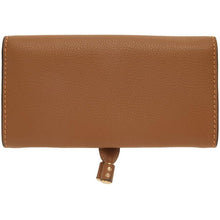 ChloÃ© Brown Long Marcie Flap Wallet