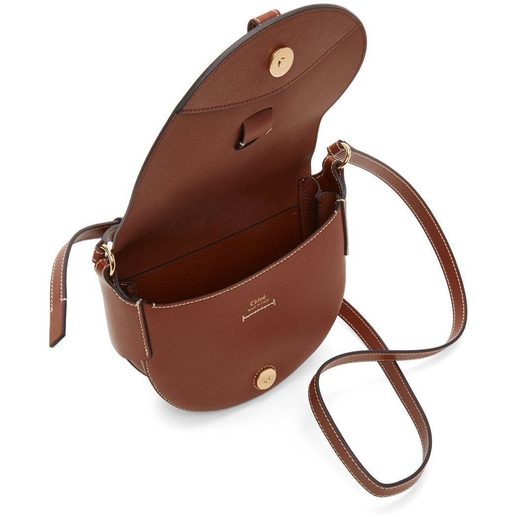 ChloÃ© Brown Small Darryl Saddle Bag